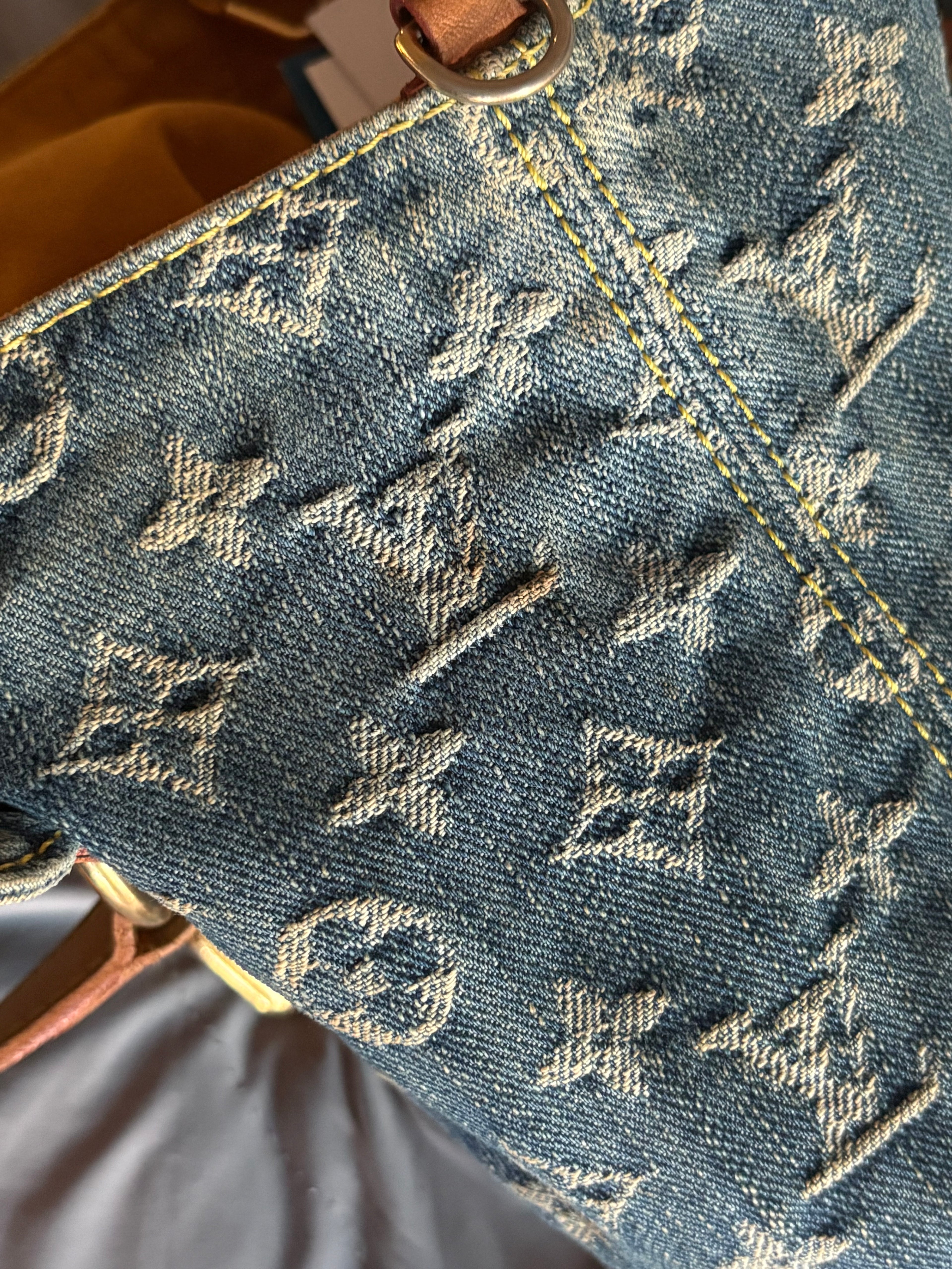 Louis vuitton Denim sac a Dos Pm