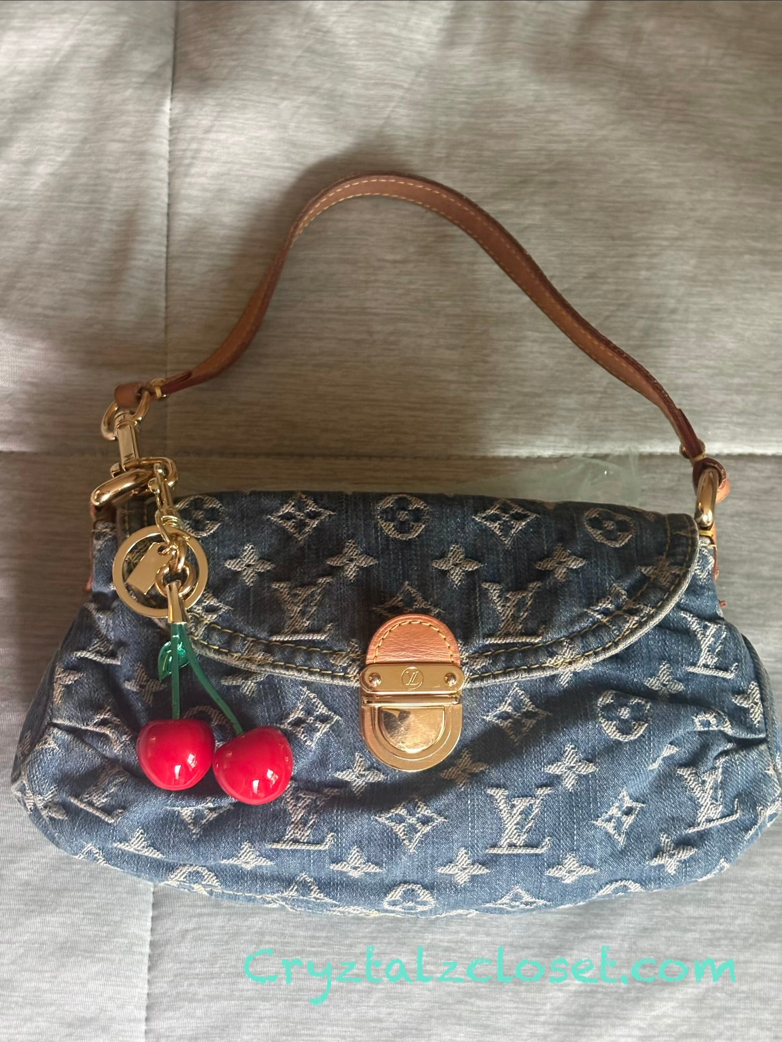 Louis Vuitton Denim mini Pleaty