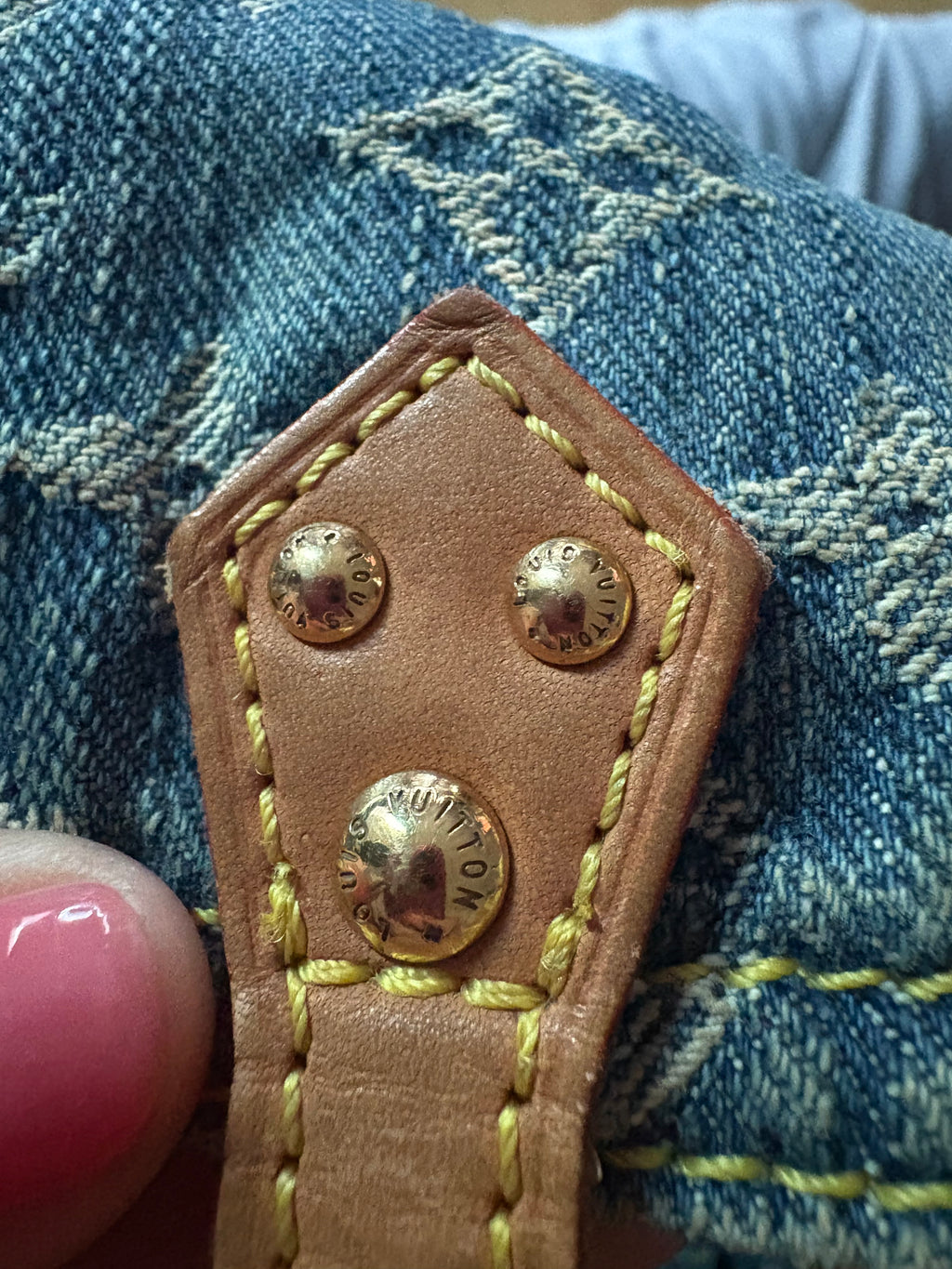 Louis vuitton Denim sac a Dos Pm